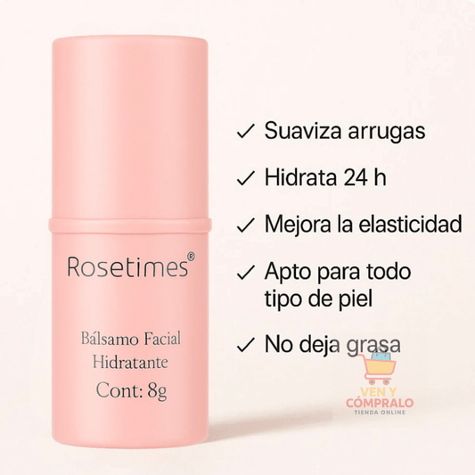 Bálsamo Facial Rosetimes - Hidratación diaria que revitaliza y devuelve luminosidad - ¡¡PROMOCIÓN 3 X 1!!