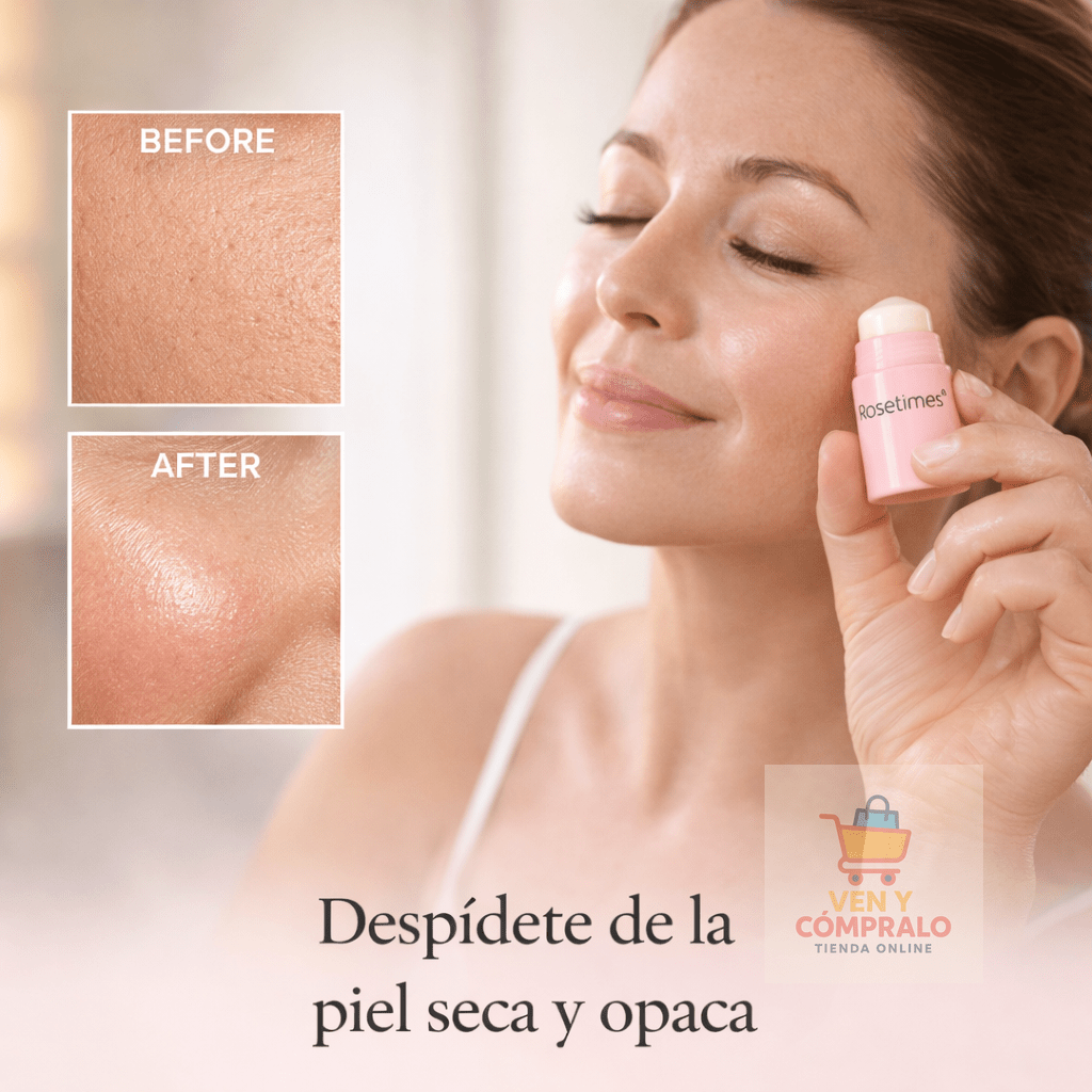 Bálsamo Facial Rosetimes - Hidratación diaria que revitaliza y devuelve luminosidad - ¡PROMOCIÓN 2 X 1!