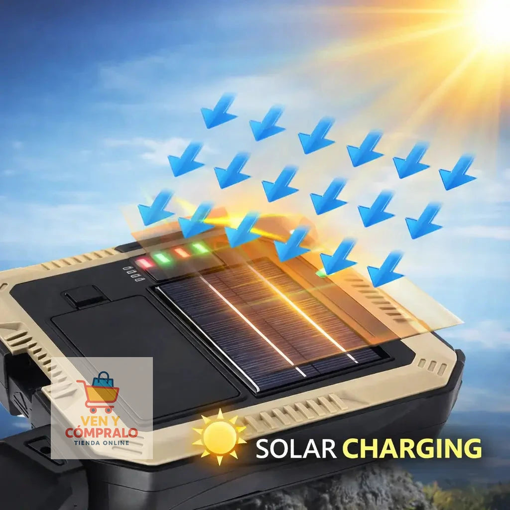 PowerSafe One - Kit Solar de Emergencia 3 en 1