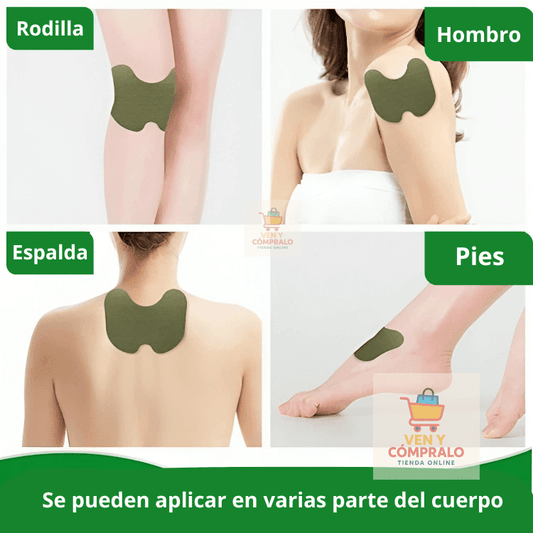 Parches Antiinflamatorio - Alivio rápido y natural del dolor