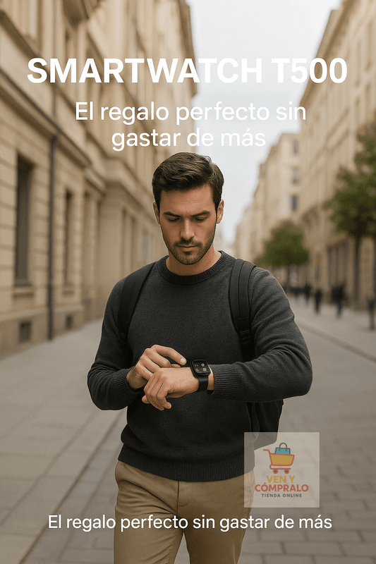 Smartwatch T500 ULTRA - El smartwatch ideal para regalar sin gastar de más