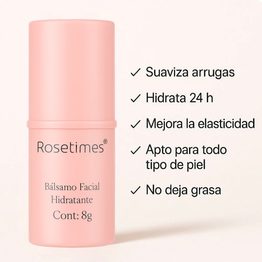 Bálsamo Facial Rosetimes - Hidratación diaria que revitaliza y devuelve luminosidad -    ¡¡PROMOCIÓN 3 X 1!!