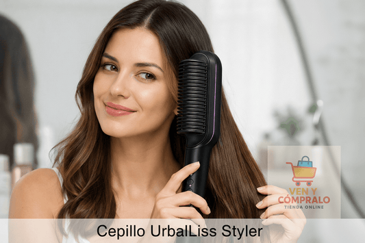 Cepillo UrbanLiss Styler - Cabello liso y ordenado en minutos desde casa
