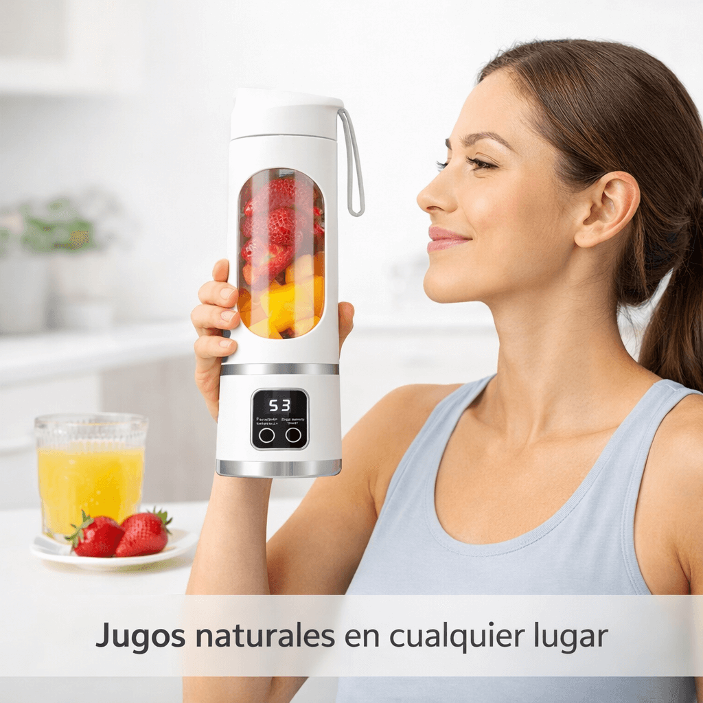 BlendGo - Licuadora portátil - Batidos frescos en cualquier lugar