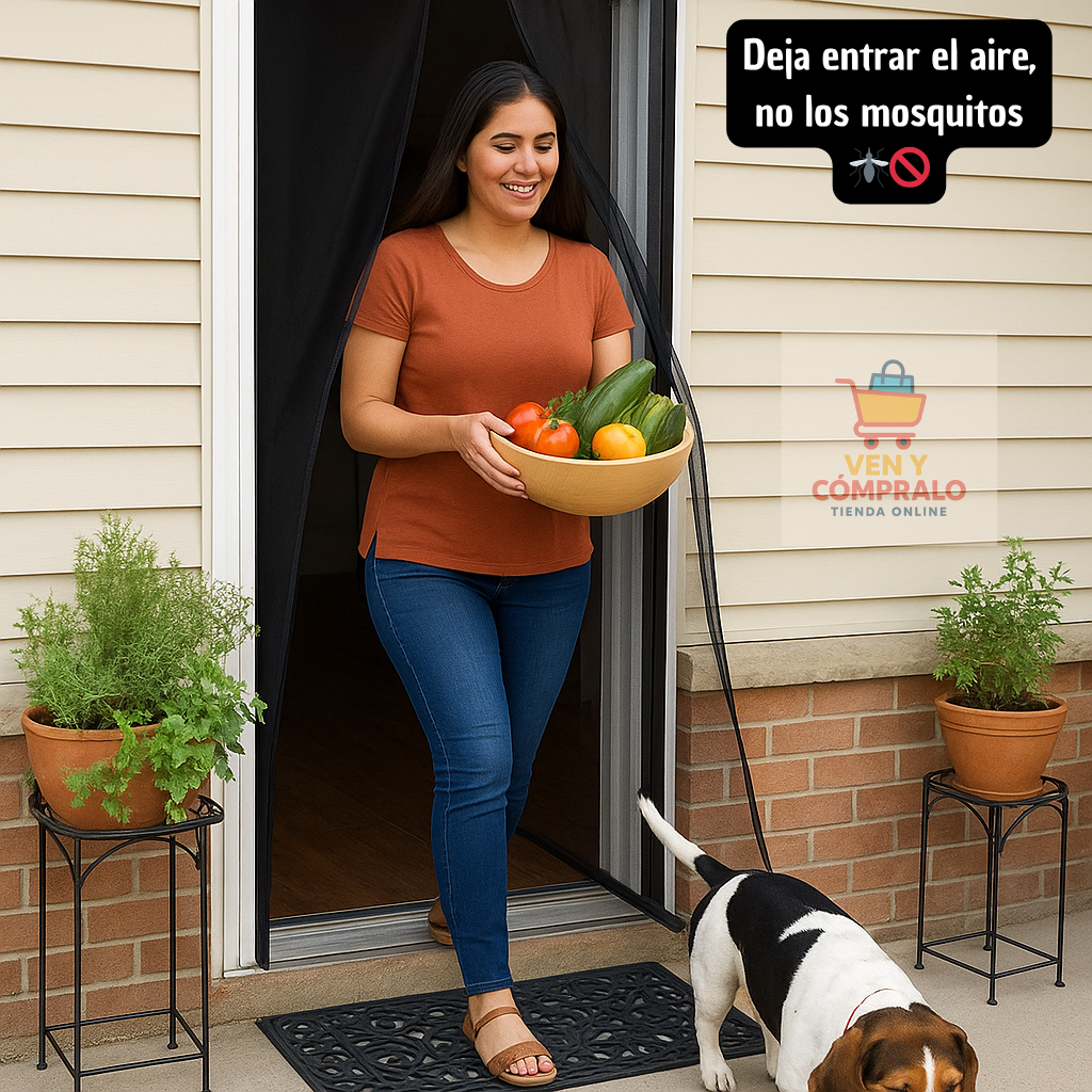 Malla Anti Mosquitos  - Disfruta en casa sin picaduras ni insectos.