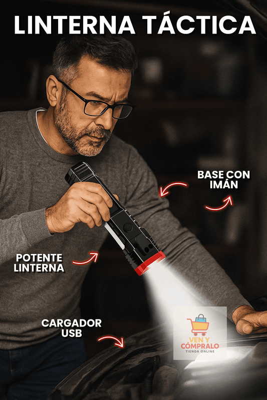 Linterna Táctica – La linterna multifunción para emergencias en el hogar