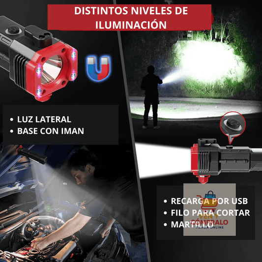 Linterna Táctica – La linterna multifunción para emergencias en el hogar