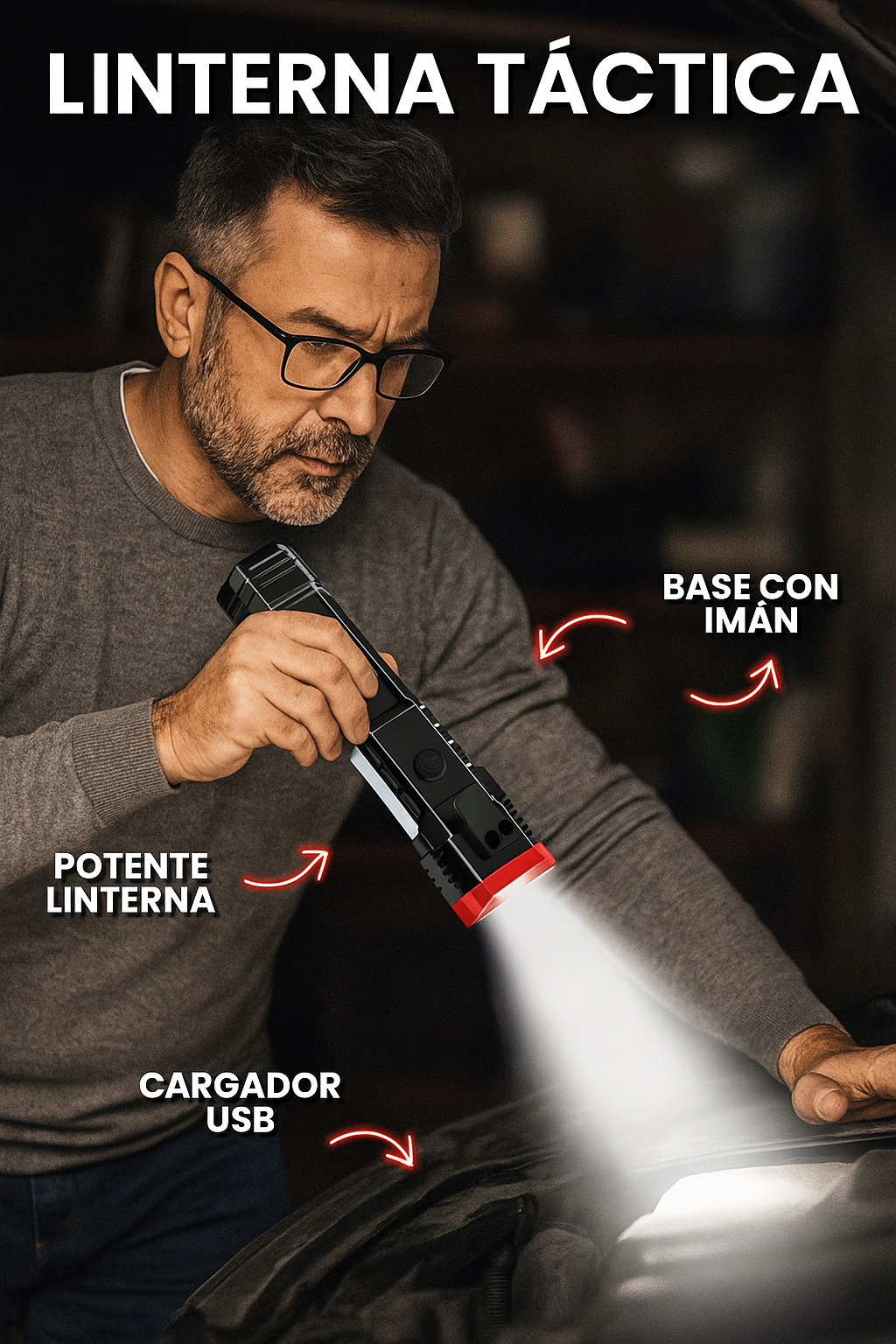 Linterna Táctica – La linterna multifunción para emergencias en el hogar