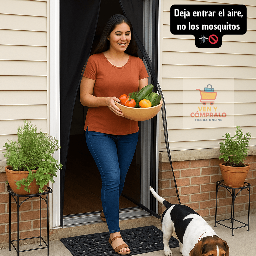 Malla Anti Mosquitos  - Disfruta en casa sin picaduras ni insectos.