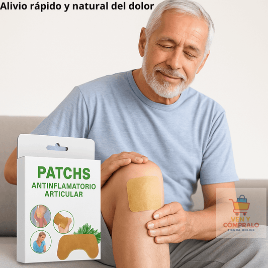 Parches Antiinflamatorio - Alivio rápido y natural del dolor