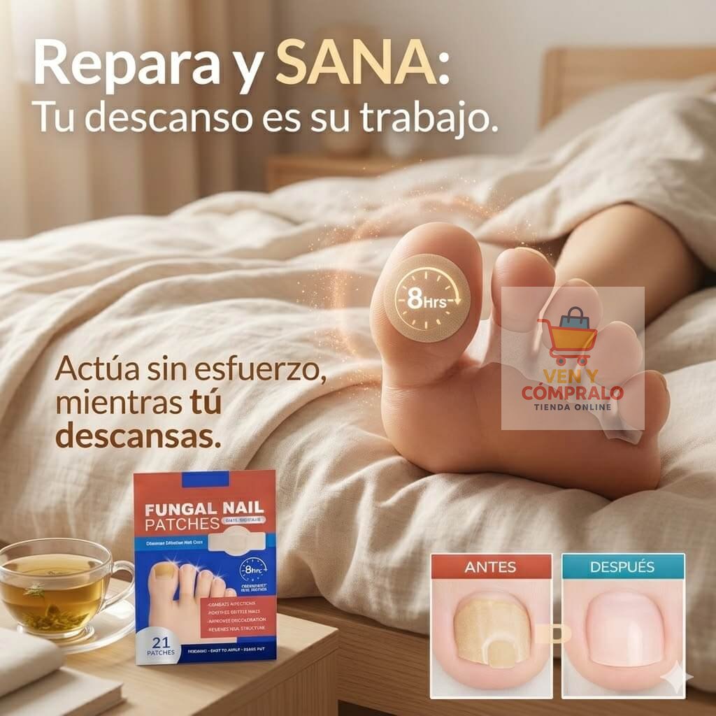 NailFix Pro - Mejora progresiva de tus uñas - Parches Anti Hongo para uñas