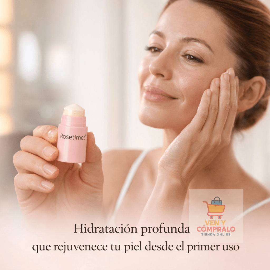Bálsamo Facial Rosetimes - Hidratación diaria que revitaliza y devuelve luminosidad -    ¡¡PROMOCIÓN 2 X 1!!