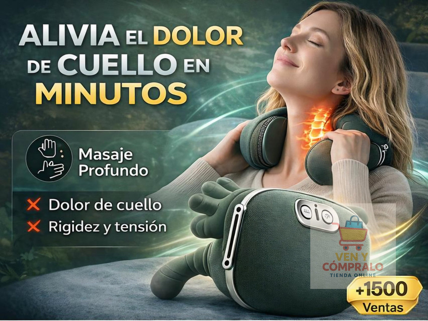 CerviZen 4D – puedes relajar tus músculos y aliviar la tensión en solo 15 minutos.