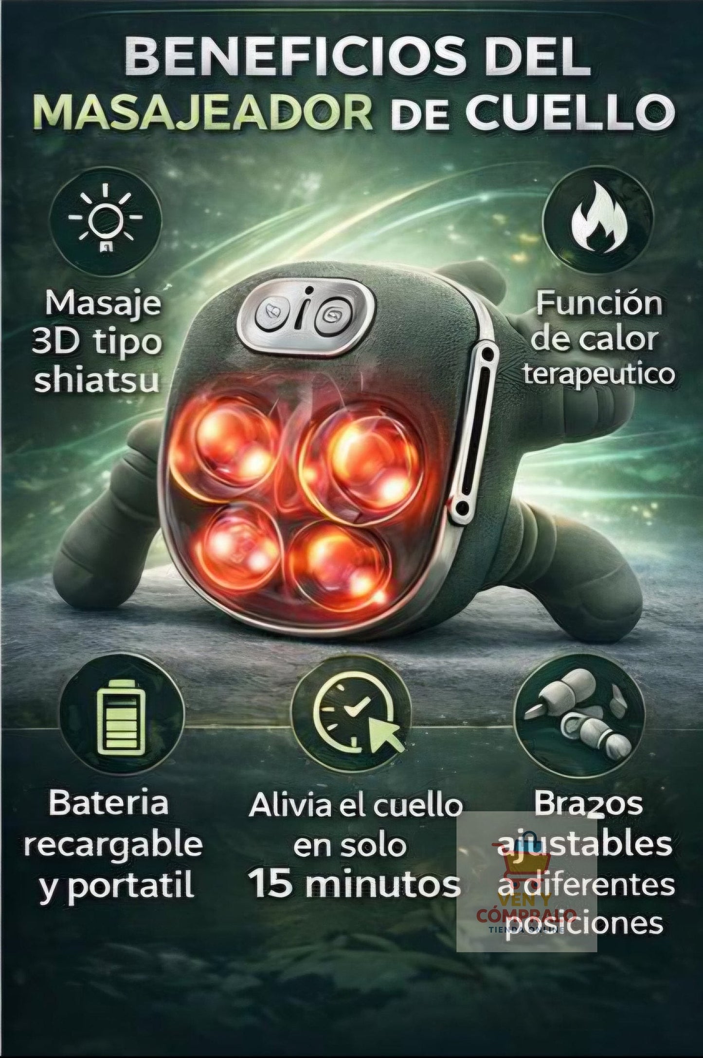 CerviZen 4D – puedes relajar tus músculos y aliviar la tensión en solo 15 minutos.